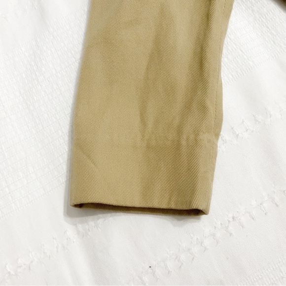 Cos BEIGE LONG SLEEVE V-NECK ZIPPER FRONT MAXI DRESS - 2 - Picture 6 of 10